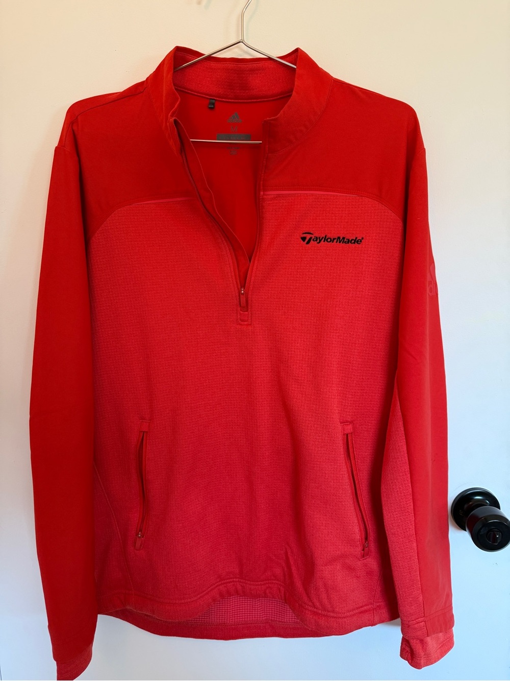 TAYLORMADE x ADIDAS LIMITED EDITION TECH QUARTER ZIP – MEN’S MEDIUM